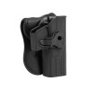 Holster rigide Quick Release pour pistolet type Glock 17 Droitier — vue 16