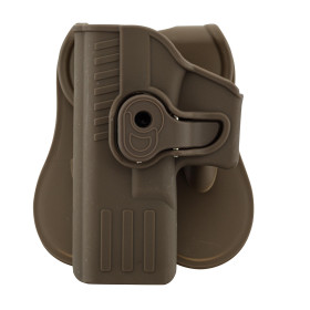 Holster rigide Quick Release pour pistolet type Glock 17 Gaucher — vue 6