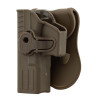 Holster rigide Quick Release pour pistolet type Glock 17 Gaucher — vue 7