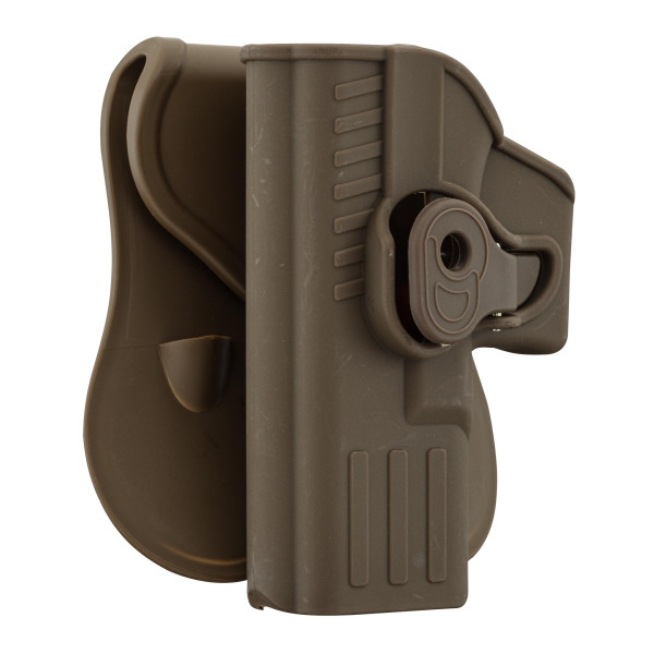 Holster rigide Quick Release pour pistolet type Glock 17 Gaucher — vue 8