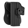 Holster rigide Quick Release pour pistolet type Glock 17 Gaucher — vue 19
