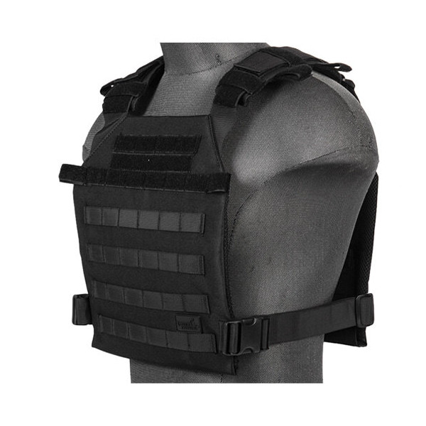 Gilet léger Plate carrier noir 1000D — vue 15
