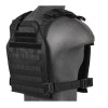 Gilet léger Plate carrier noir 1000D — vue 26