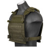Gilet léger Plate carrier noir 1000D — vue 28