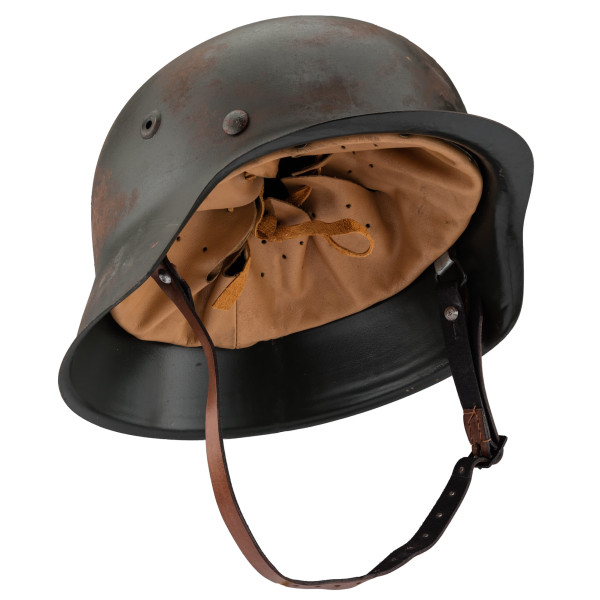 Reproduction casque Allemand M35 vieilli — vue 3