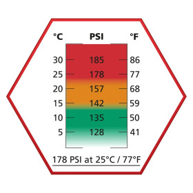 Bouteille de Gaz Ultrair Rouge ASG — vue 2