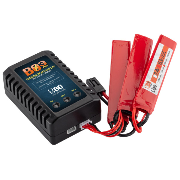 Chargeur de batterie BO3 LiPo 7,4V et 11,1V — vue 9