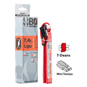 2 sticks batterie Lipo 2S 7.4V 1200mAh 25C — vue 4