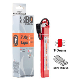 1 stick batterie Lipo 2S 7.4V 1300mAh 25C — vue 4