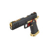 Réplique airsoft GBB HX2032 SEMI / FULL AUTO Noir & Or gaz 1.0J — vue 9