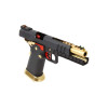 Réplique airsoft GBB HX2032 SEMI / FULL AUTO Noir & Or gaz 1.0J — vue 10