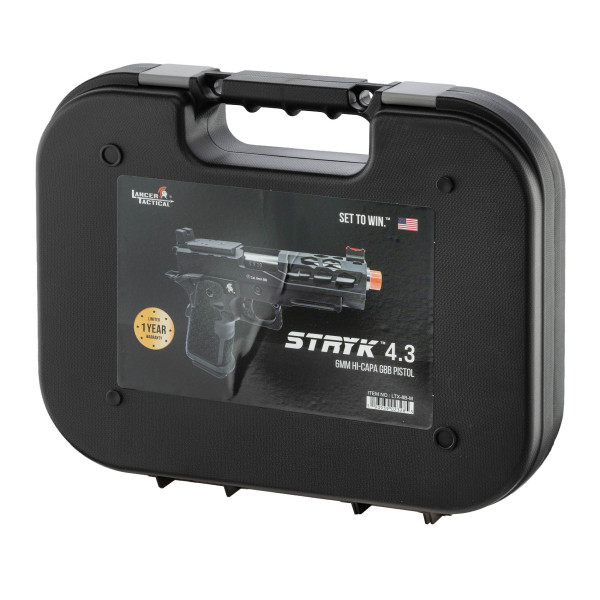 Pistolet Airsoft GBB Stryk Hi-Capa 5.1 Lancer Tactical — vue 20