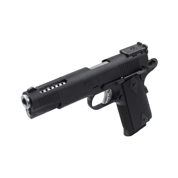 Réplique GBB 1911 NE1202 noir full metal gaz 1,0J — vue 7
