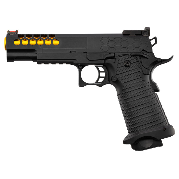 Réplique GBB hi-capa 5.1 noir/Gold Golden Eagle — vue 4