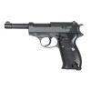 GALAXY pistolet airsoft G21 P38 noir Full métal