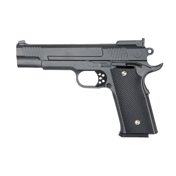 GALAXY pistolet airsoft G20 noir Full métal — vue 2