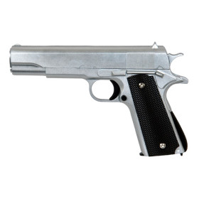 GALAXY pistolet airsoft G13S silver Full métal — vue 2