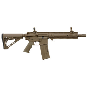 Réplique airsoft AEG L119A2 Lancer Tactical GEN4 Full Metal Tan