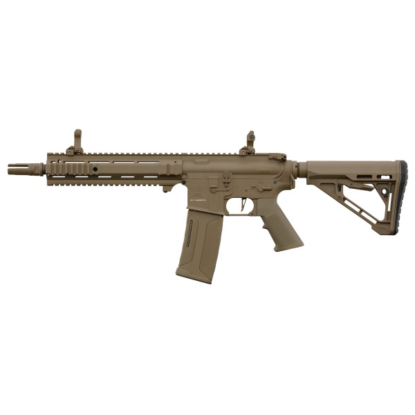 Réplique airsoft AEG L119A2 Lancer Tactical GEN4 Full Metal Tan — vue 8