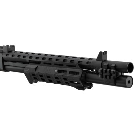 Réplique de fusil à pompe M870 Strike Industries noire — vue 2