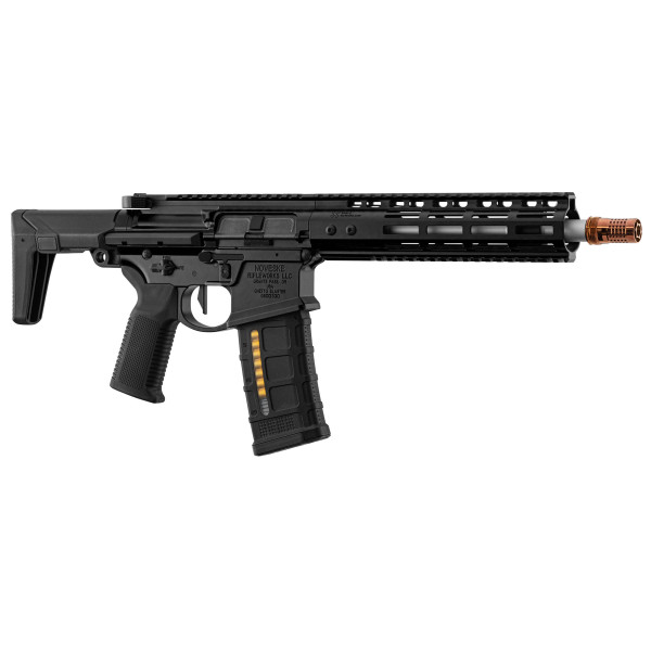 Réplique GBBR MWS Ghetto Blaster NOVESKE 9 pouces Noire — vue 8