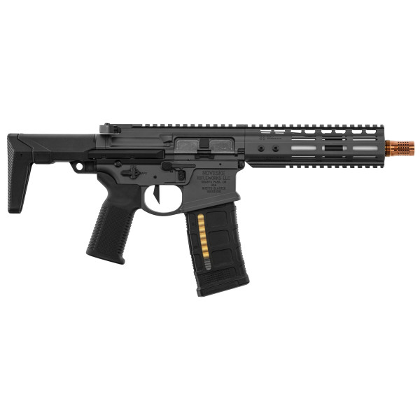 Réplique GBBR MWS Ghetto Blaster NOVESKE 7 pouces Noire — vue 23