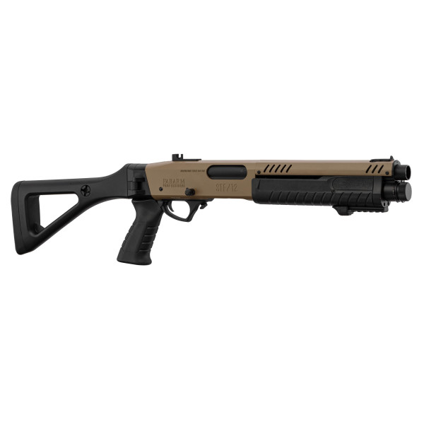 Réplique fusil à pompe FABARM STF12 initial TAN Gaz — vue 9