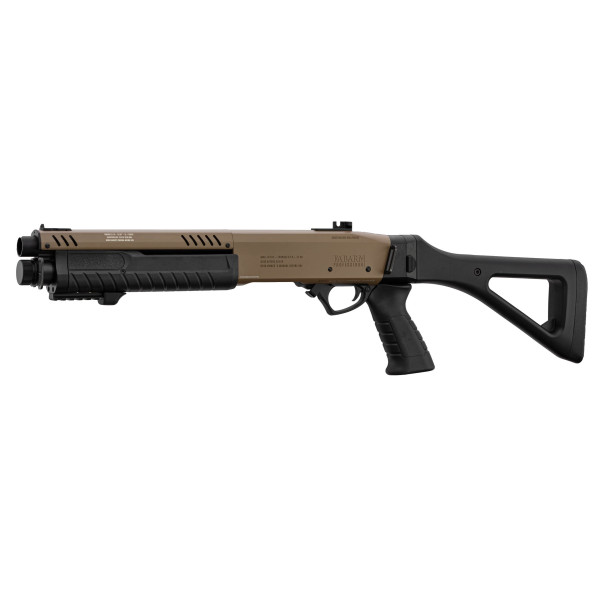 Réplique fusil à pompe FABARM STF12 initial TAN Gaz — vue 10