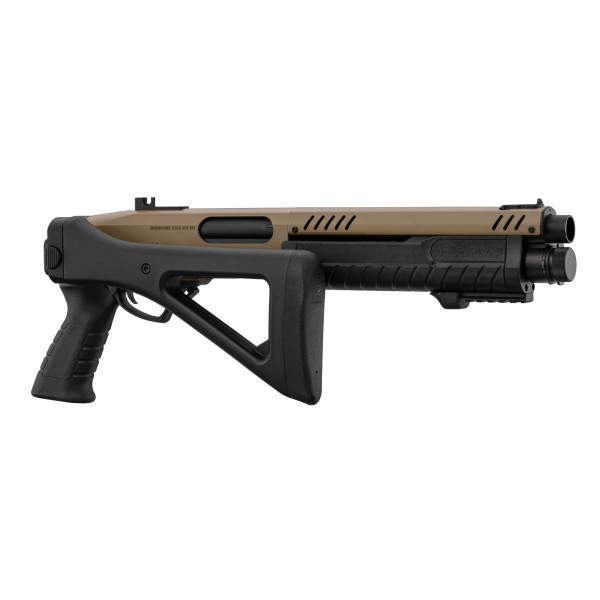 Réplique fusil à pompe FABARM STF12 initial TAN Gaz — vue 12