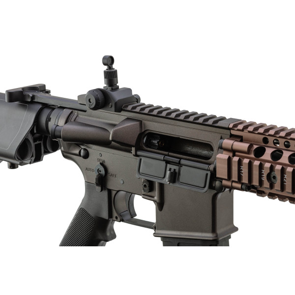 Réplique GBBR Daniel Defense MK18 Golden Eagle FDE — vue 4