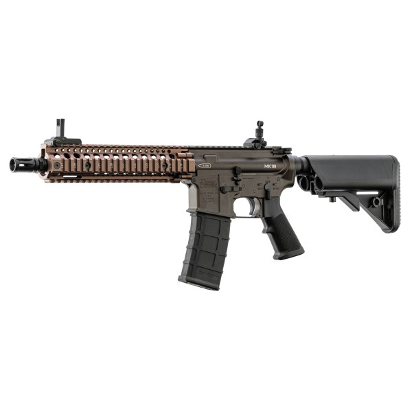 Réplique GBBR Daniel Defense MK18 Golden Eagle FDE — vue 5