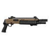 Réplique fusil à pompe FABARM STF12 Short Tan Gaz — vue 2