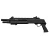 Réplique fusil à pompe FABARM STF12 Short noir Gaz — vue 9