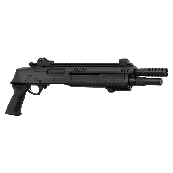 Réplique fusil à pompe FABARM STF12 Short noir Gaz — vue 12