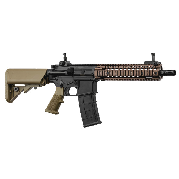Réplique GBBR Daniel Defense MK18 Golden Eagle Tan — vue 13