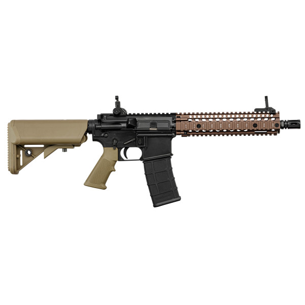 Réplique GBBR Daniel Defense MK18 Golden Eagle Tan — vue 14