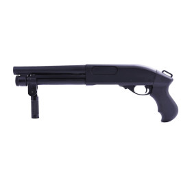 Réplique Fusil à Pompe M870 Golden Eagle à Gaz Noir