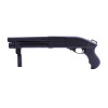 Réplique Fusil à Pompe M870 Golden Eagle à Gaz Noir — vue 4