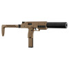 Réplique SMG VMP-1X Tan avec silencieux — vue 3