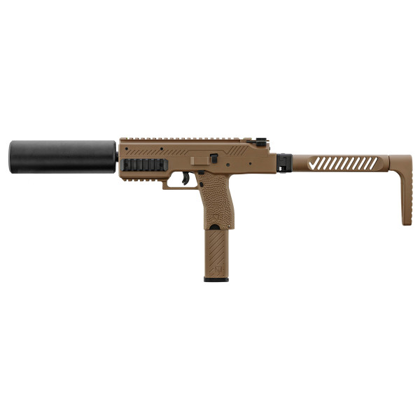 Réplique SMG VMP-1X Tan avec silencieux — vue 15