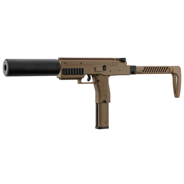 Réplique SMG VMP-1X Tan avec silencieux — vue 16
