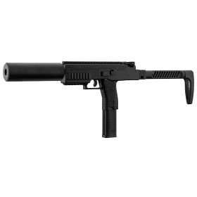 Réplique SMG VMP-1X Noire avec silencieux