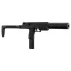 Réplique SMG VMP-1X Noire avec silencieux — vue 7
