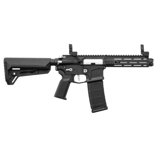 Réplique AEG LT-32 Hellion Noir/Silver NSR pack complet — vue 5