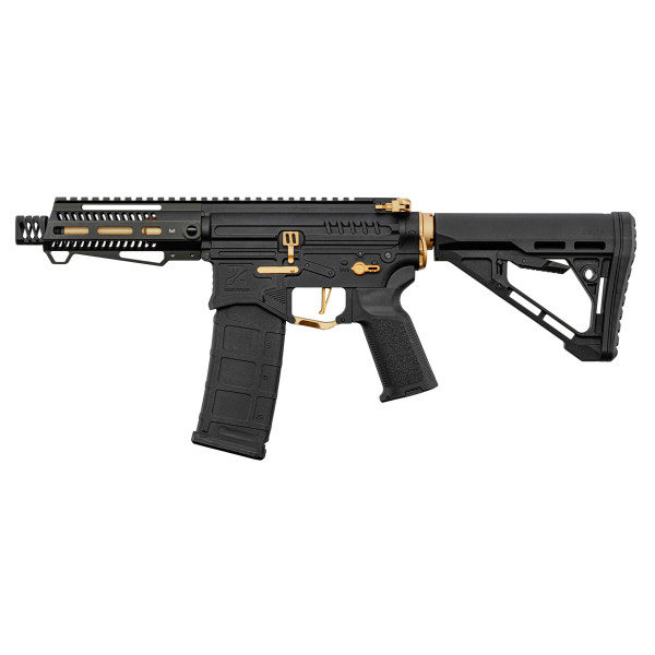 Réplique R15 mod 1 Zion Arms noire et or garde main court — vue 5
