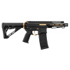 Réplique R15 mod 1 Zion Arms noire et or garde main court — vue 9