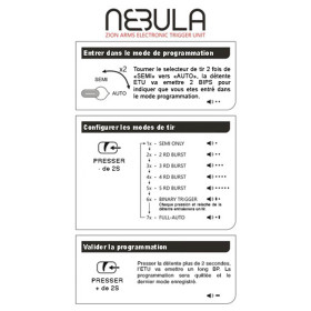 Réplique R15 mod 1 Zion Arms noire et or garde main long — vue 2