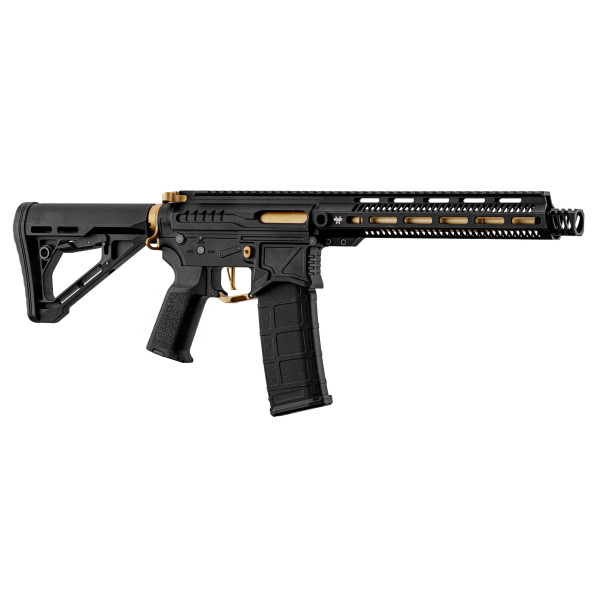 Réplique R15 mod 1 Zion Arms noire et or garde main long — vue 16