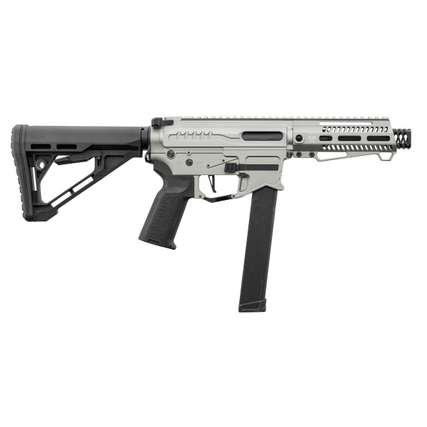 Réplique Zion Arms PW9 Garde main court Chrome — vue 4
