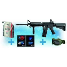 Pack de Noel replique Lancer Tactical + Skin Requin + billes et masque — vue 2